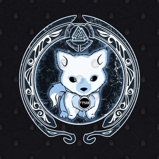 Cute Fenrir by NicGrayTees